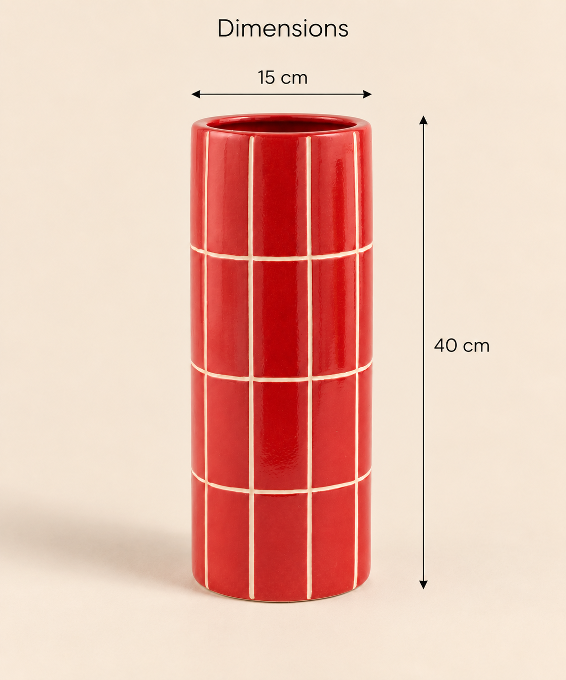 Vase Rouge